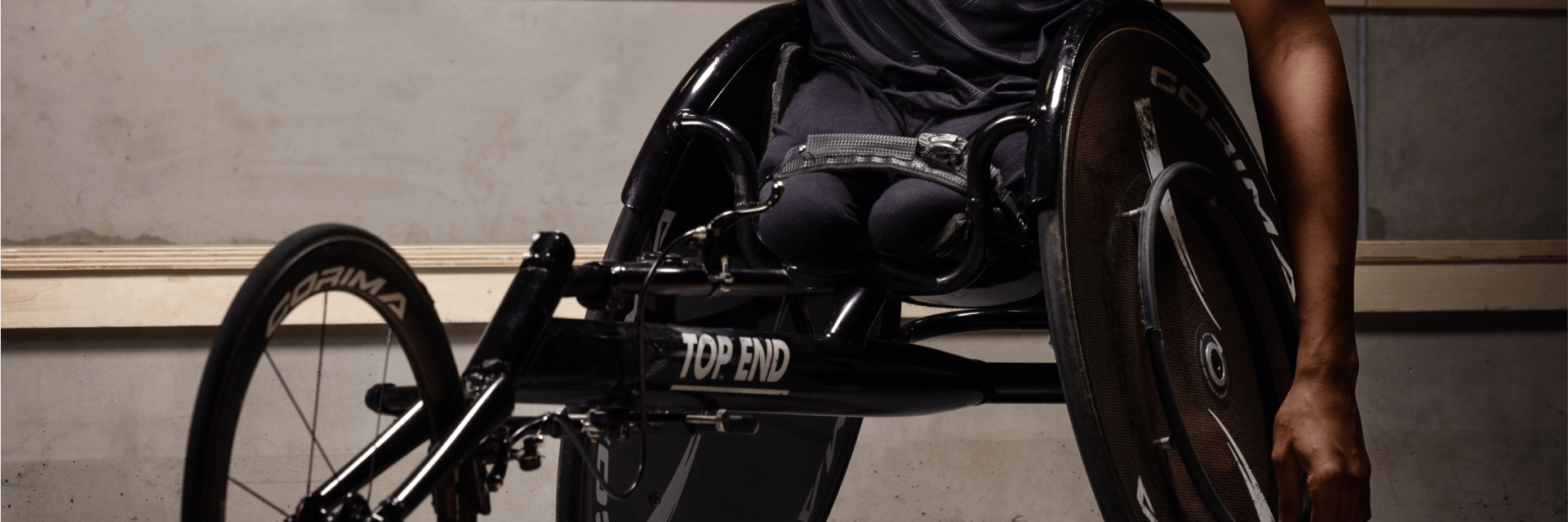 Racing wheelchair Redefining standards Corima